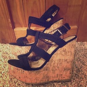 Rue 21 wedge sandals